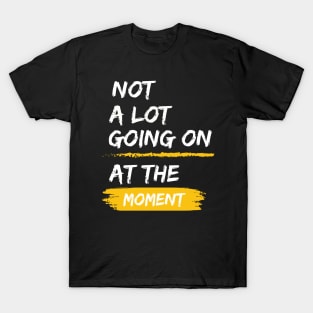 Not a Lot Going on at the Moment T-Shirt